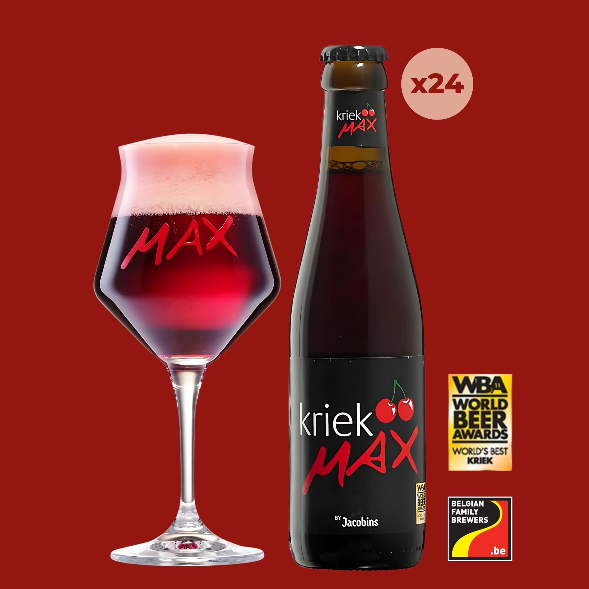 Cerveza  Kriek  Max 25 cl Caja 24 Cervezas